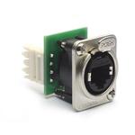 Amphenol-RJXS8FD5110 Connector Telephone and Telecom Conn RJ-45 F 8 POS IDT ST Panel Mount 8 Terminal 1 Port Cat 5e Box Amphenol-RJXS8FD5110 Connector Telephone and Telecom Conn RJ-45 F 8 POS IDT ST Panel Mount 8 Terminal 1 Port Cat 5e Box