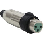 Switchcraft-AAA3FBZH Connector Audio and Video Conn XLR Connector F 3 POS ST Cable Mount 3 Terminal 1 Port