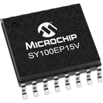 Microchip Technology-SY100EP15VK4G Clock Buffers and Drivers Clock Fanout Buffer 4-OUT 2-IN 1:4 16-Pin TSSOP Tube