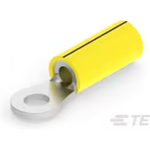 TE Connectivity-320627 Connector Terminals PIDG Ring Tongue Terminal 14-16AWG Copper Yellow/Black Stripe 26.56mm Tin Box