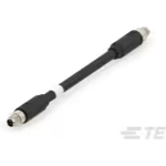TE Connectivity-TB1147D4722-007 null Cable Assembly Circular Sensor/Actuator 10m 18AWG/22AWG M8 Circular to M8 Circular (2Power/2Signal) to (2Power/2Signal) POS M-M