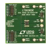 Analog Devices-DC1408A Power Management Development Boards and Kits LT3029EDE Demo Board, Dual Input, Dual Low Dropout, Low Noise, Micropower Linear Regulator, 2.3V ≤ VIN ≤ 20V, VOUT1/VOUT2 = 1.5V/1.8V/2.5V/3.3V/5V/Adjustable @ 500mA Analog Devices-DC1408A Power Management Development Boards and Kits LT3029EDE Demo Board, Dual Input, Dual Low Dropout, Low Noise, Micropower Linear Regulator, 2.3V ≤ VIN ≤ 20V, VOUT1/VOUT2 = 1.5V/1.8V/2.5V/3.3V/5V/Adjustable @ 500mA