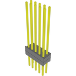 Samtec-EW-05-14-G-D-200 Connector Headers and PCB Receptacles Conn Board Stacker HDR 10 POS 2.54mm Solder ST Top Entry Thru-Hole Bulk
