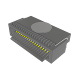 Samtec-UEC5-019-1-H-D-RA-2-A Connector Headers and PCB Receptacles Conn Rugged Micro Flyover Socket SKT 38 POS 0.5mm Solder RA Side Entry SMD FireFly™ T/R