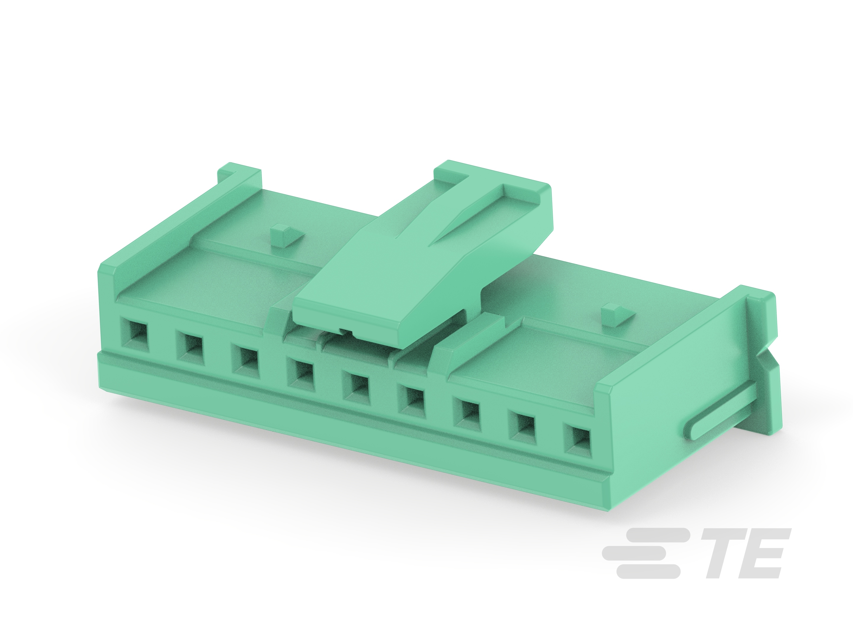 EP 2.5 HOUSING 9P, GREEN, UL version-8-2338183-9