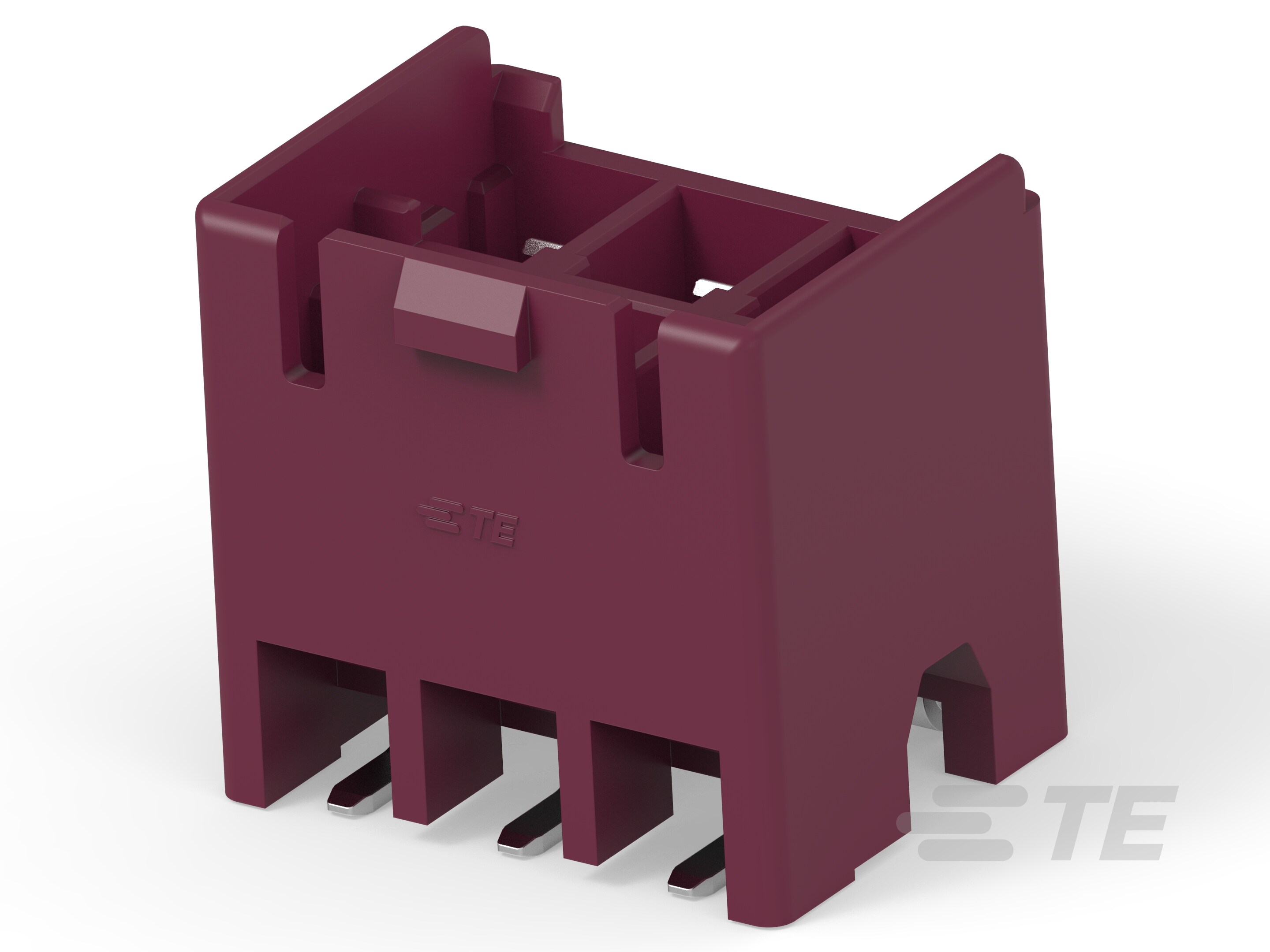 5.0 PK SMT, 6P HDR ASSY, Violet-2371336-2 5.0 PK SMT, 6P HDR ASSY, Violet-2371336-2
