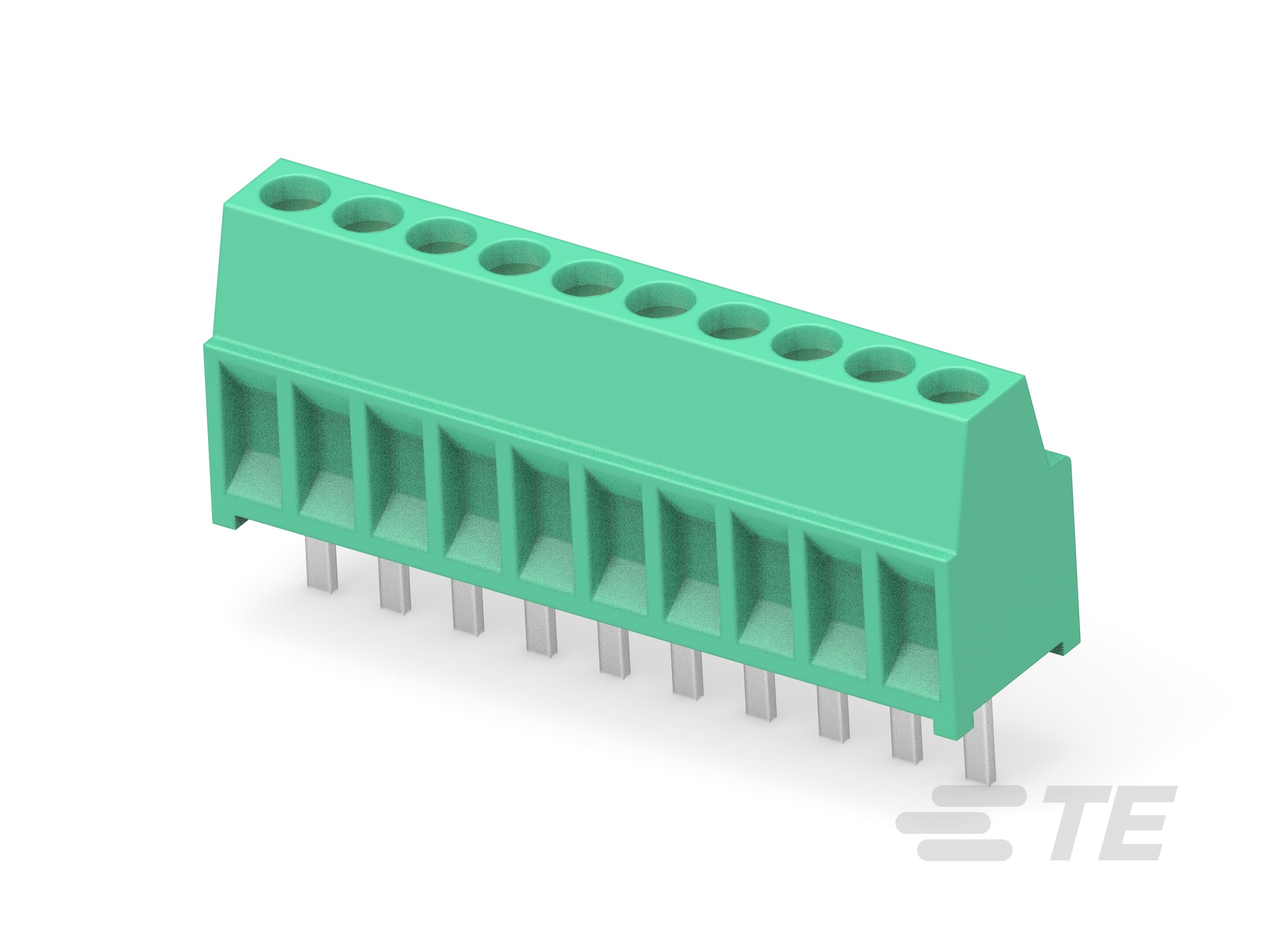 TERMI-BLOK PCB MOUNT, 90 10P.-1-282834-0 TERMI-BLOK PCB MOUNT, 90 10P.-1-282834-0