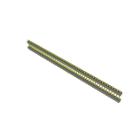Samtec-ZW-50-08-T-S-400-065 Connector Headers and PCB Receptacles Conn Board Stacker HDR 50 POS 2.54mm Solder ST Top Entry Thru-Hole Bulk