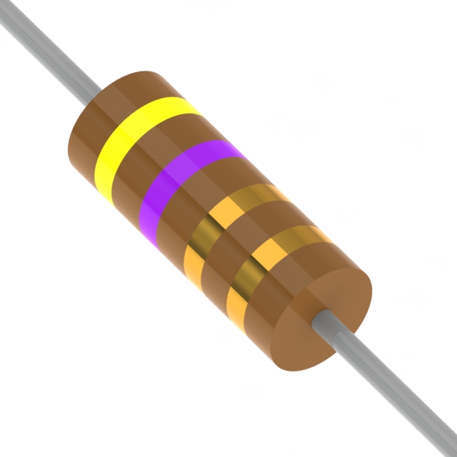 4,7 Ohm 5% Axial Resistor RC 4,7 Ohm 5% Axial Resistor RC