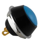 Grayhill-30-202 Switch Push Button Switch Push Button N.O. SPST Curved Round Button 0.15A 24VDC Momentary Panel Mount Solder Lug