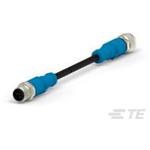 TE Connectivity-T4152113505-001 Cable Assembly Other RPC, M12D 5ms 0.5M12D 5Fs PVC