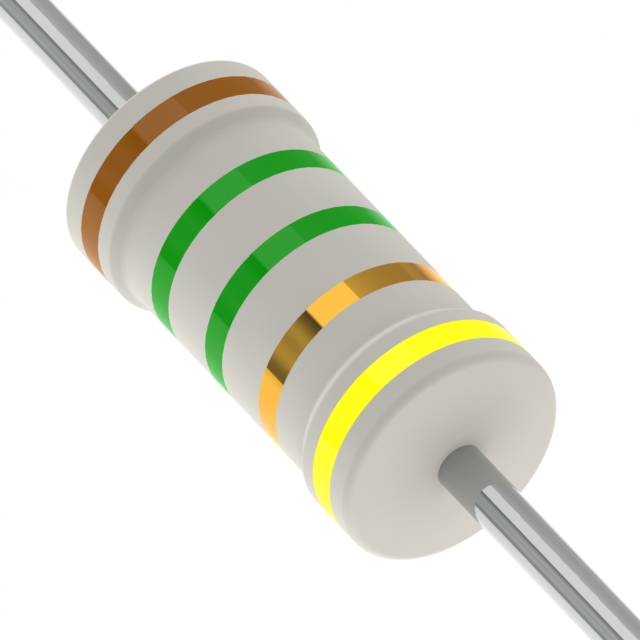 1,5m Ohm Axial 5% HHV 1,5m Ohm Axial 5% HHV