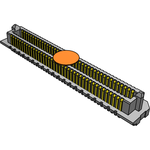 Samtec-ADM6-40-01.5-L-4-2-A-TR Connector Headers and PCB Receptacles Conn Open Pin Field Array HDR 160 POS 0.635mm Solder ST Top Entry SMD Accelerate® T/R