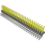 Samtec-HTSW-128-25-LM-D-RA Connector Headers and PCB Receptacles Conn Unshrouded Header HDR 56 POS 2.54mm Solder RA Side Entry Thru-Hole Bulk
