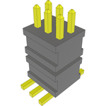 Samtec-FW-03-03-G-D-229-075-TR Connector Headers and PCB Receptacles Conn Board Stacker HDR 6 POS 1.27mm Solder ST Top Entry SMD FLEX STACK™ T/R Samtec-FW-03-03-G-D-229-075-TR Connector Headers and PCB Receptacles Conn Board Stacker HDR 6 POS 1.27mm Solder ST Top Entry SMD FLEX STACK™ T/R