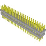 Samtec-TW-24-03-G-T-220-160 Connector Headers and PCB Receptacles Conn Board Stacker HDR 72 POS 2mm Solder ST Top Entry Thru-Hole Bulk