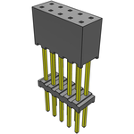 Samtec-ESQT-105-02-GF-D-600 Connector Headers and PCB Receptacles Conn Elevated Socket SKT 10 POS 2mm Solder ST Top Entry Thru-Hole Layer Samtec-ESQT-105-02-GF-D-600 Connector Headers and PCB Receptacles Conn Elevated Socket SKT 10 POS 2mm Solder ST Top Entry Thru-Hole Layer