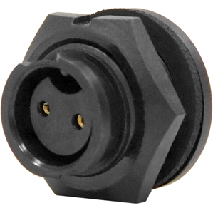 Conxall-7282-2SG-3ES Connector Circular Conn Circular SKT 2 POS Solder Cup ST Panel Mount 2 Terminal 1 Port Bulk