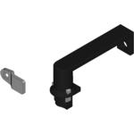 Hammond Manufacturing-EHLPL2 null Zinc-Diecast Padlockable L Handle Hammond Manufacturing-EHLPL2 null Zinc-Diecast Padlockable L Handle