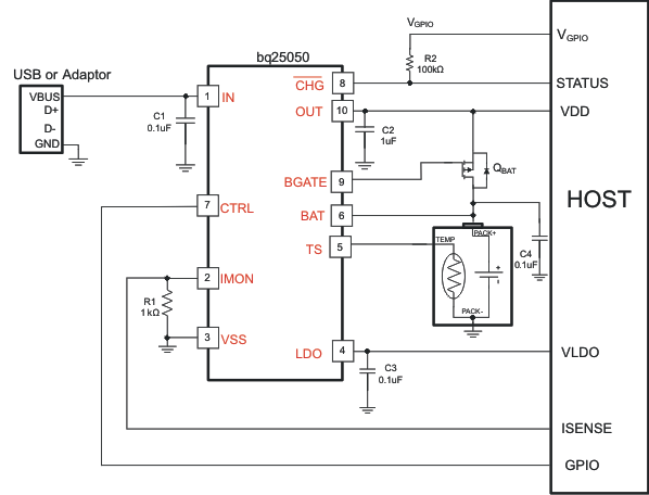 BQ25050 BQ25050