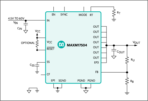 MAXM17504 product image
