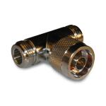 Amphenol RF-172125 Connector RF Conn Type N Adapter 0Hz to 11GHz 50Ohm T Style PL/(2)RCP Gold Amphenol RF-172125 Connector RF Conn Type N Adapter 0Hz to 11GHz 50Ohm T Style PL/(2)RCP Gold