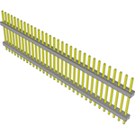 Samtec-TW-32-07-G-S-450-100 Connector Headers and PCB Receptacles Conn Board Stacker HDR 32 POS 2mm Solder ST Top Entry Thru-Hole Bulk
