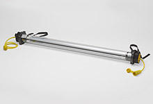 1301080301 - Industrial Duty LED Tube Light, 72W, Cord Type 16/3 SOOW, 7.62m (25.0') Cord Length, 1.22m (4.0') Lamp Length, with 0.178m (7.00") Feed Thru Cord Length