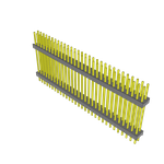 Samtec-ZW-30-19-L-D-875-160 Connector Headers and PCB Receptacles Conn Board Stacker HDR 60 POS 2.54mm Solder ST Top Entry Thru-Hole Bulk