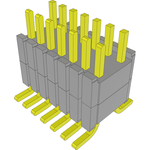 Samtec-HDWM-07-01-S-D-250-SM Connector Headers and PCB Receptacles Conn Board Stacker HDR 14 POS 1.27mm Solder ST SMD Tube
