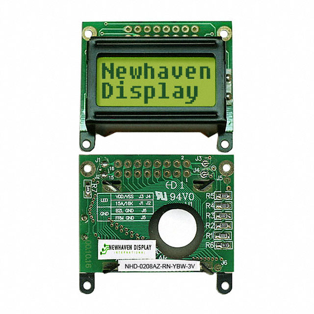 NHD-0208AZ-RN-YBW-3V NHD-0208AZ-RN-YBW-3V