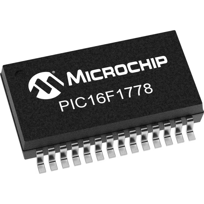 Microchip Technology-PIC16LF1778T-I/SS Microcontrollers - MCUs MCU 8-bit PIC RISC 28KB Flash 2.5V/3.3V 28-Pin SSOP T/R