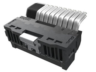 2209350300 - NearStack PCIe Angle-Exit-to-NearStack PCIe Angle-Exit Cable Assembly, Thumb Release, Without Expando, 72 Circuits, 18 Differential Pair and 16 Single Ended, 300.00mm Length