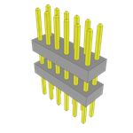 Samtec-TW-06-06-G-D-260-205 Connector Headers and PCB Receptacles Conn Board Stacker HDR 12 POS 2mm Solder ST Top Entry Thru-Hole Layer Samtec-TW-06-06-G-D-260-205 Connector Headers and PCB Receptacles Conn Board Stacker HDR 12 POS 2mm Solder ST Top Entry Thru-Hole Layer