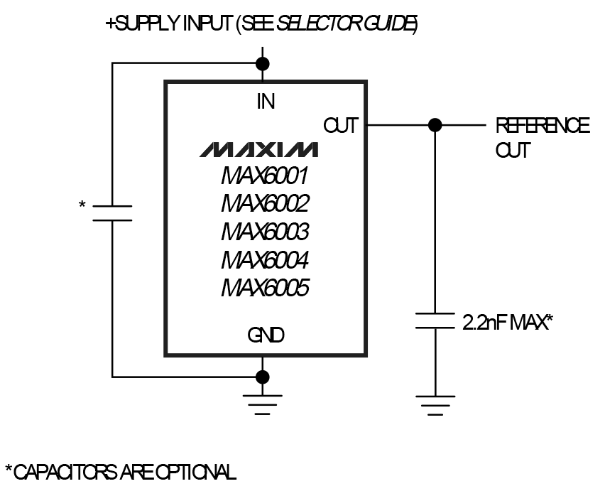 MAX6001 product image