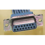 TE Connectivity-215716-1 Connector D-Subminiature Conn D-Sub SKT 15 POS Crimp ST Cable Mount 15 Terminal 1 Port