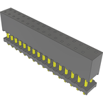 Samtec-ESQT-116-03-G-D-408-001 Connector Headers and PCB Receptacles Conn Elevated Socket SKT 32 POS 2mm Solder ST Top Entry Thru-Hole Tube