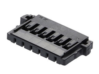 2053410206 - 2.00mm Pitch, Pico-Lock Receptacle Crimp Housing, Single Row, Positive Lock, 6 Circuits, Black