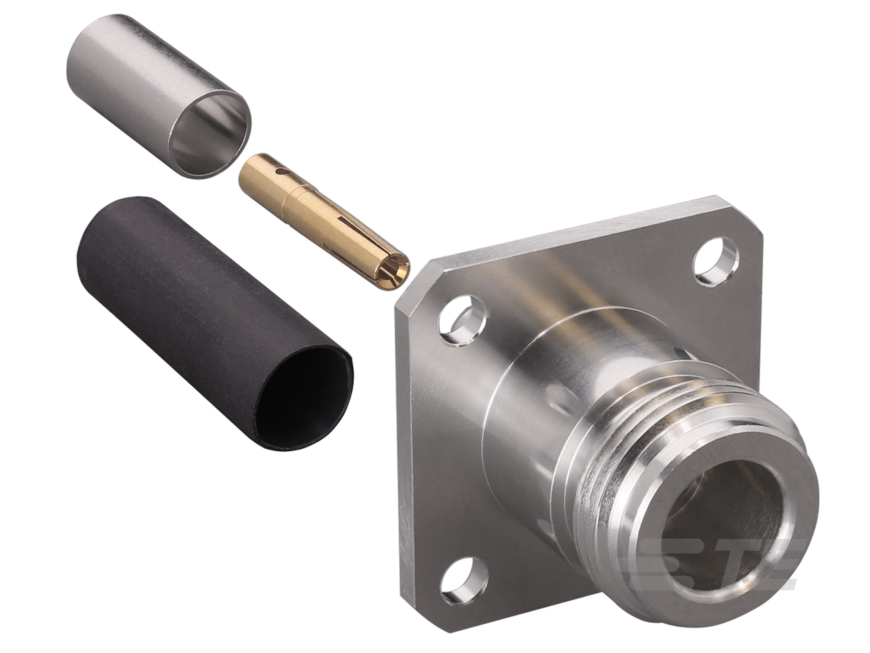 N Type Plug 50 Ohm Panel Mount Crimp-CONN008-W