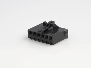 2074580006 - KK Plus 396 Receptacle Housing, 3.96mm Pitch, Single Row, 6 Circuits, UL  94V-0, Black