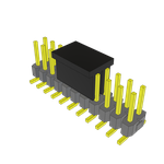 Samtec-TSM-111-01-L-DV-A-P Connector Headers and PCB Receptacles Conn Unshrouded Header HDR 22 POS 2.54mm Solder ST Top Entry SMD Tube