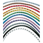 Panduit-T25F-C8 Cable Accessories Cable Accessories Spiral Wrap Polyethylene Gray