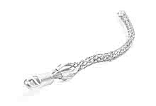 1300950126 - Heavy Duty Wire Mesh Pulling Grip, Double Weave, Rotating Eye, Short Mesh Length 0.508m (20.00"), Approximate Break Strength 4354.49kg (9600 lbs)