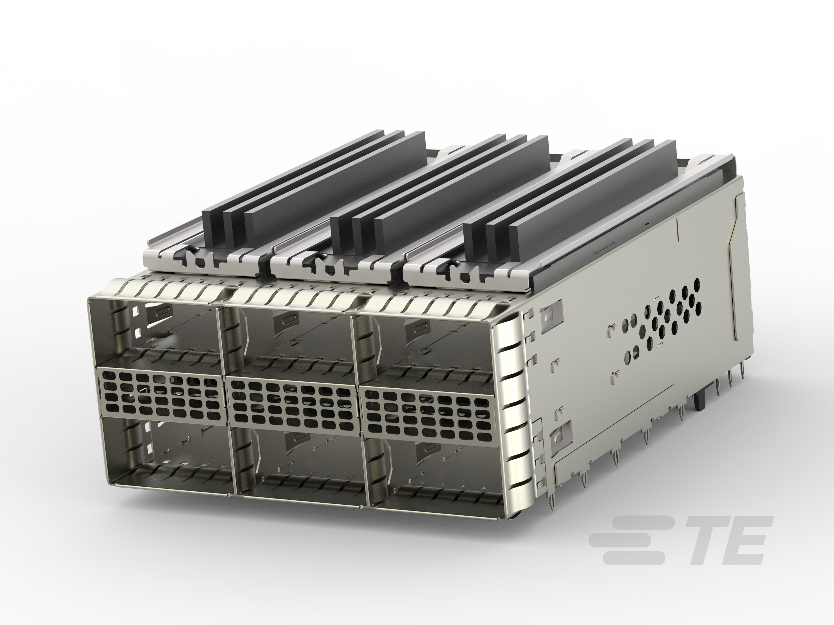 ZQSFP+ STACKED REC ASSEMBLY 2X3,4LP HS-2299924-2