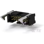 TE Connectivity-104130-2 Connector Headers and PCB Receptacles Conn Ejector Header HDR 14 POS 2.54mm Solder RA Side Entry Thru-Hole Tray