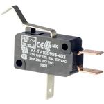 Honeywell-V7-1V19E994-403 Switch Snap Action Switch Snap Action N.O./N.C. SPDT Simulated Roller Lever 21A 277VAC 1491.4VA 1.16N Screw Mount Quick Connect