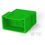 TE Connectivity-1-171433-5 Connector Discrete Wire Housing Conn Housing PL 6 POS Crimp ST Cable Mount Green Bag