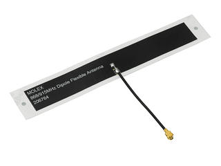 2067640050 - ISM 868/915MHz Dipole Flexible Antenna, 50.00mm Cable Length, Compatible  with U.FL / I-PEX MHF Connectors