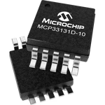 Microchip Technology-MCP33131D-10T-E/MS Analog to Digital Converters - ADCs 1-Channel Single ADC SAR 1Msps 16-bit Serial Automotive AEC-Q100 10-Pin MSOP T/R