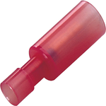 Panduit-EBNF18-4FIM-Q Connector Terminals Bullet Terminal 16-22AWG Brass Red M 26.8mm Tin Bag
